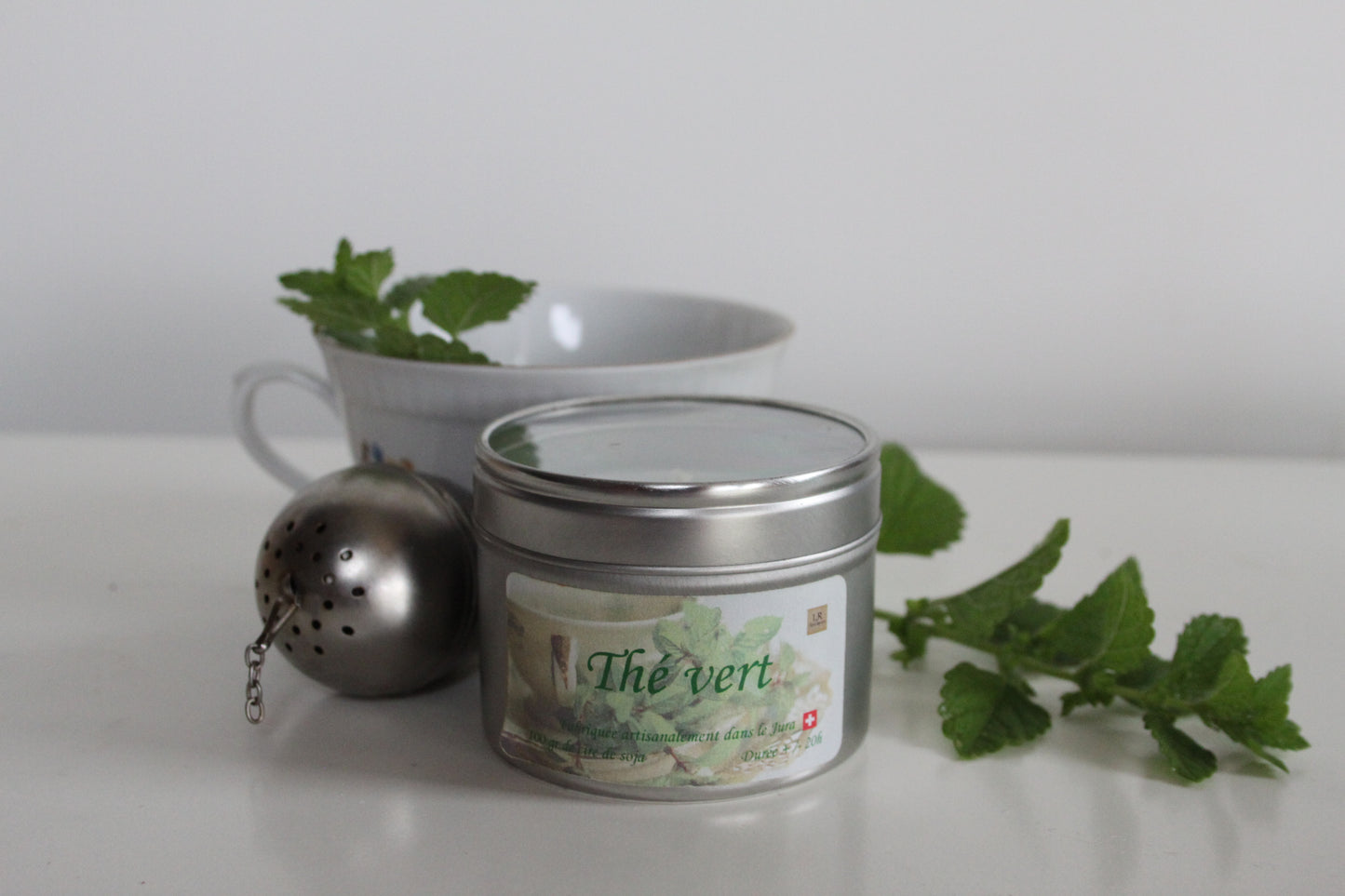Bougie boîte – Thé Vert