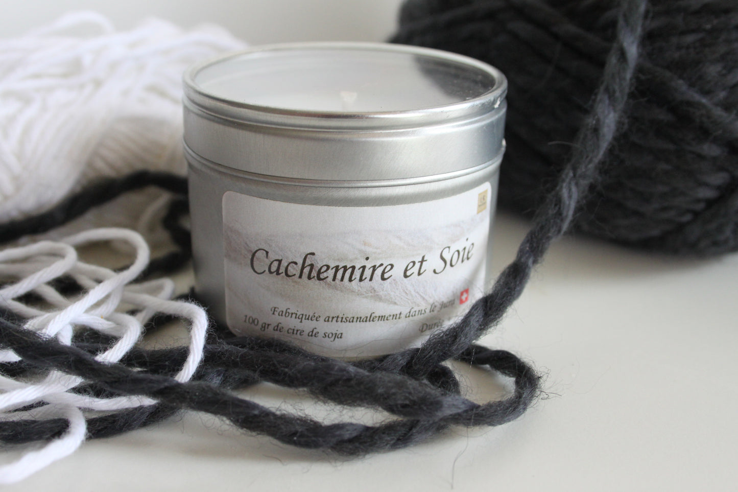 Bougie boîte – Cachemire et Soie