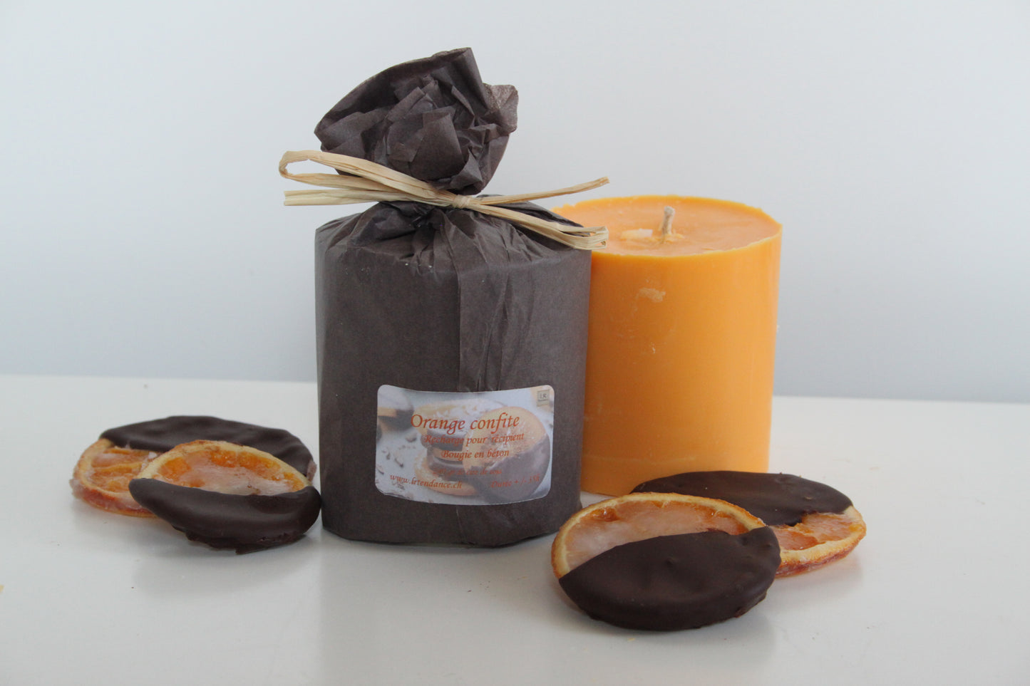 Recharge de cire Orange Confite