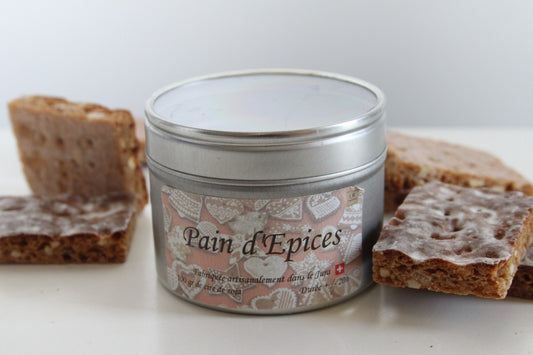 Bougie boîte – Pain d’épices