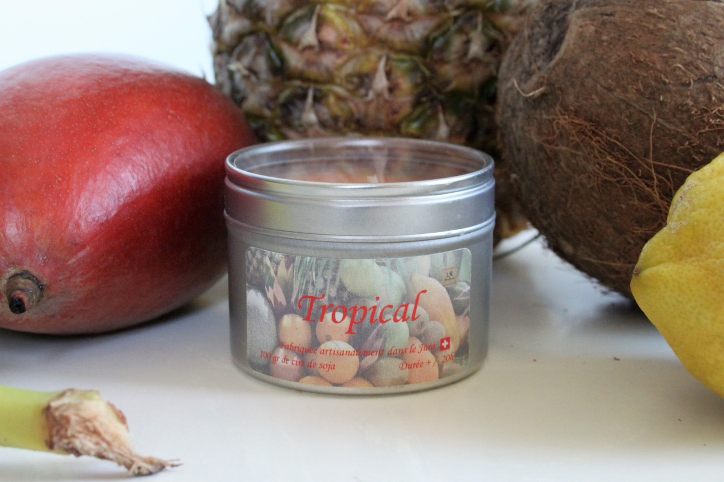 Bougie boîte – Tropical