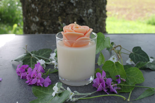 Bougie parfumée – Rose