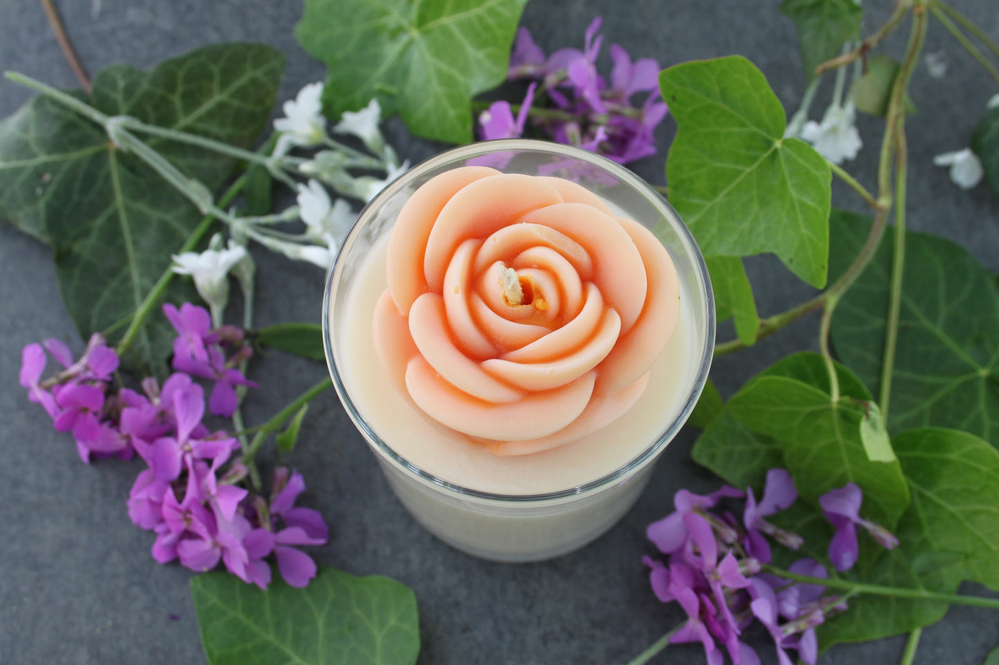 Bougie parfumée – Rose