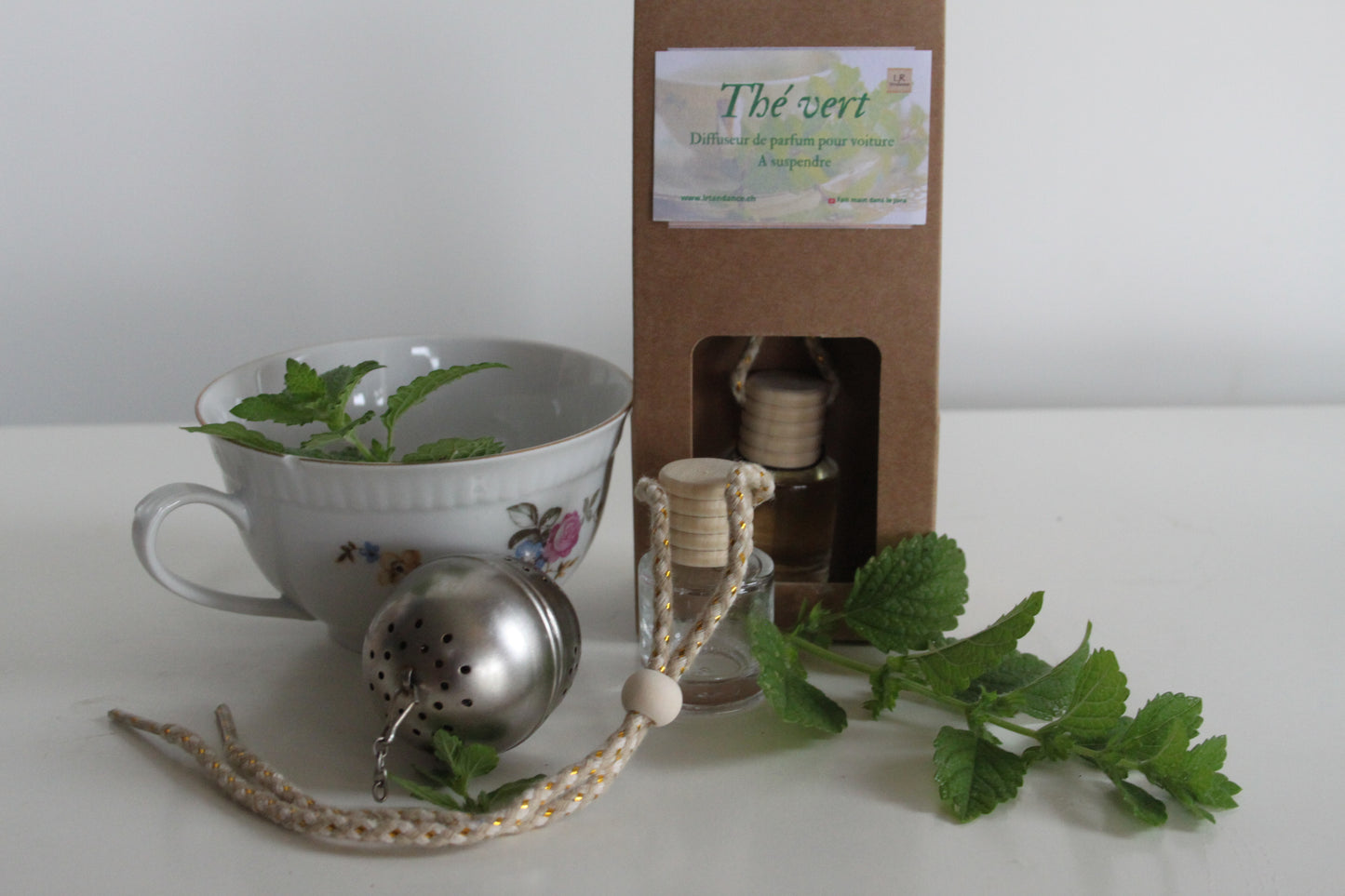Diffuseur de parfum pour voiture – Thé Vert