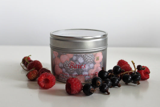Bougie boîte – Baies