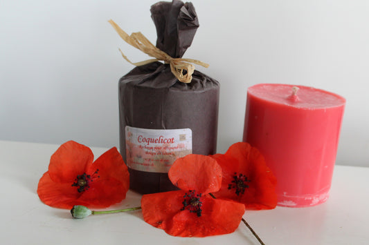 Recharge de cire Coquelicot