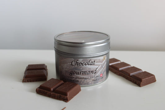 Bougie boîte – Chocolat gourmand