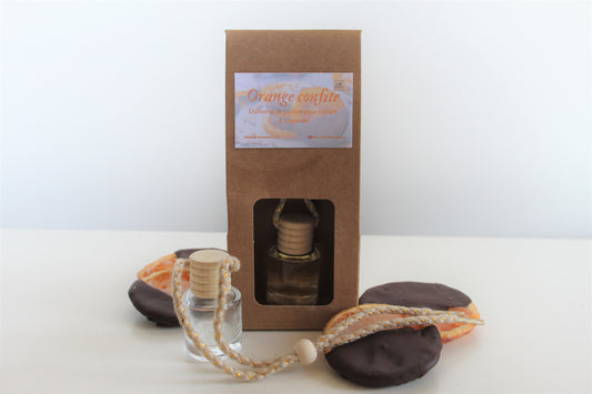 Diffuseur de parfum pour voiture – Orange confite