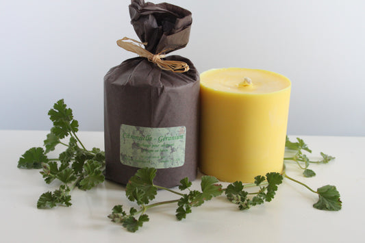 Recharge de cire Citronnelle-Géranium