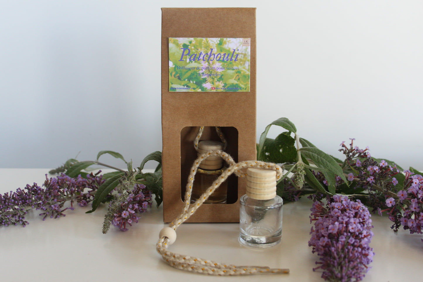 Diffuseur de parfum pour voiture – Patchouli