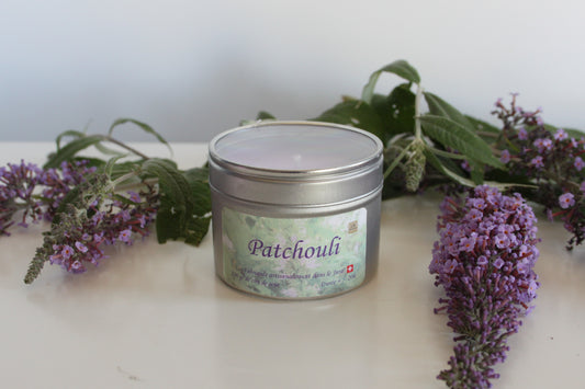 Bougie boîte – Patchouli