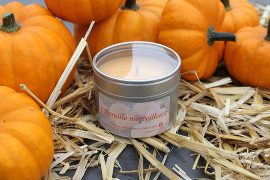 Bougie boîte – Citrouille merveilleuse