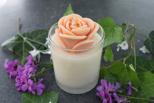 Bougie parfumée – Rose