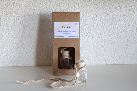Diffuseur de parfum pour voiture – Licorne